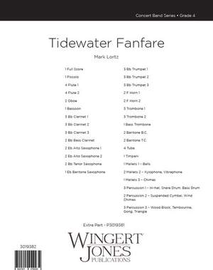 Lortz, M: Tidewater Fanfare - Full Score