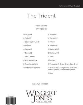 Sciaino, P: The Trident - Full Score
