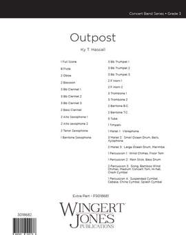 Hascall, K: Outpost - Full Score
