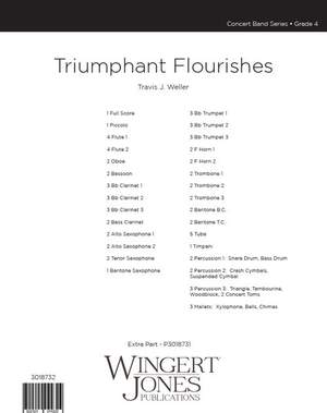 Weller, T: Triumphant Flourishes - Full Score