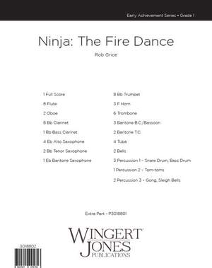 Grice, R: NInja: The Fire Dance - Full Score