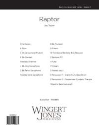 Taylor, J: Raptor - Full Score