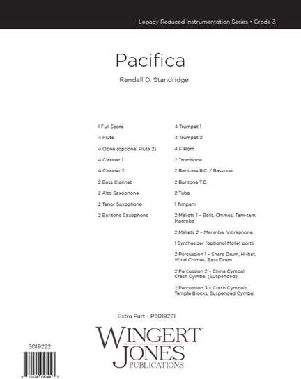 Standridge, R: Pacifica - Full Score