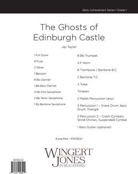 Taylor, J: The Ghosts of Edinburgh - Full Score
