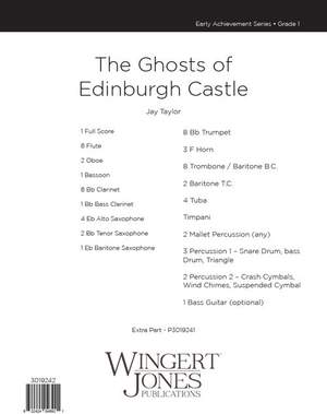 Taylor, J: The Ghosts of Edinburgh - Full Score