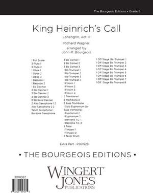 Wagner, R: King Heinrichs Call - Full Score