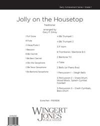 Gilroy, G P: Jolly on the Housetop - Full Score