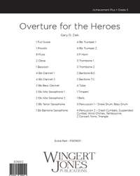 Ziek, G: Overture for the Heroes - Full Score