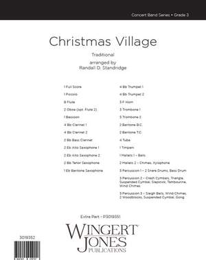 Standridge, R: Christmas Village - Full Score