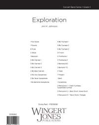 Johnson, J H: Exploration - Full Score