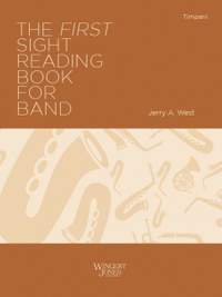 West, J A: The First Sight Reading Book for Band - Timpani