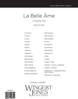 Ziek, G: La Belle Âme - Full Score