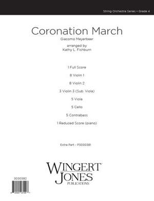 Meyerbeer, G: Coronation March