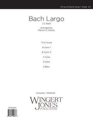 Bach, J S: Bach Largo