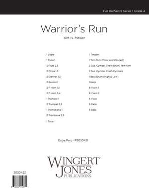 Mosier, K: Warrior's Run