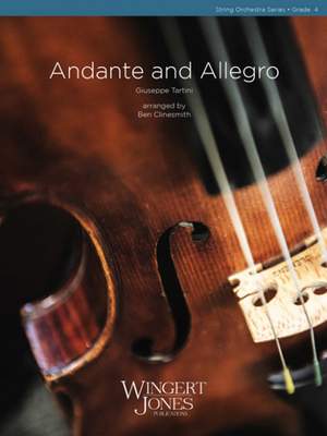 Tartini, G: Andante and Allegro