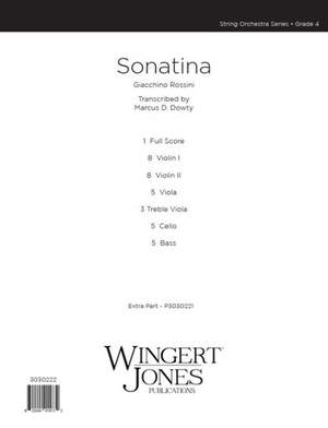 Rossini, G A: Sonatina