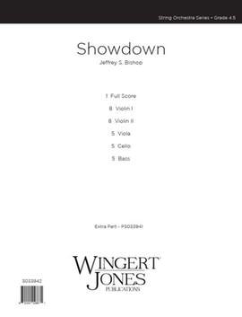 Bishop, J S: Showdown
