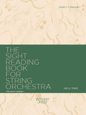 West, J A: Sight Reading Book For String Orchestra - Violin 1