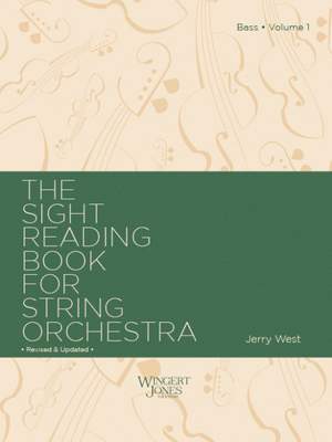 West, J A: Sight Reading Book For String Orchestra - Bass