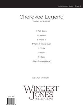 Campbell, S J: Cherokee Legend