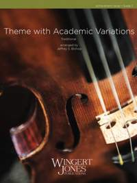 Bishop, J S: Theme With Academic Variations