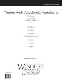 Bishop, J S: Theme With Academic Variations