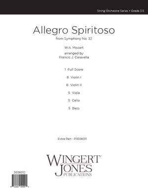 Mozart, W A: Allegro Spiritoso