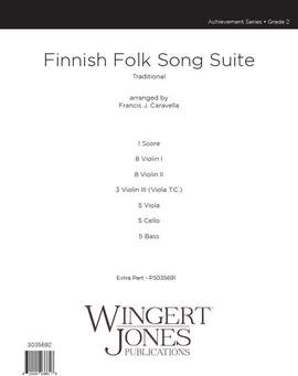 Caravella, F J: Finnish Folk Song Suite