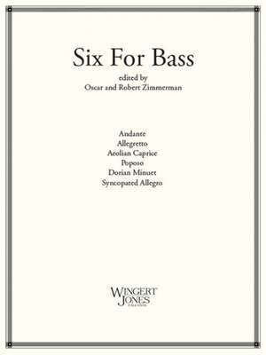 Tuthill, B: Six For Bass