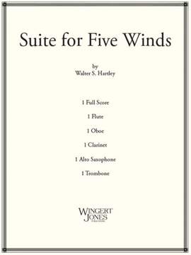 Hartley, W: Suite For Five Winds