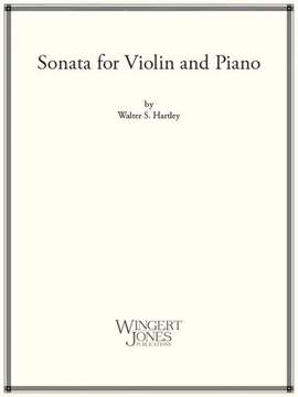 Hartley, W: Sonata For Violin and Piano