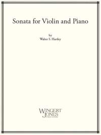 Hartley, W: Sonata For Violin and Piano