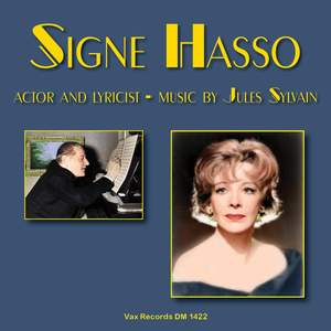 Signe Hasso, actor and lyricist