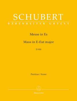 Schubert, Franz: Mass in E-flat major Full score paperbk