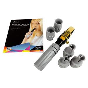 Jazzlab mouthpiece silencer for woodwind instruments