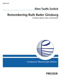 Zwilich, E T: Remembering Ruth Bader Ginsburg