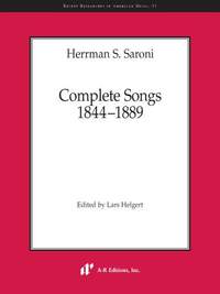 Saroni: Complete Songs, 1844–1889