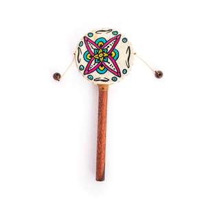 Percussion Plus Honestly Made painted monkeydrum