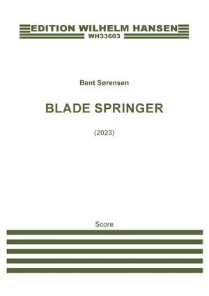 Bent Sørensen: Blade Springer (full score)
