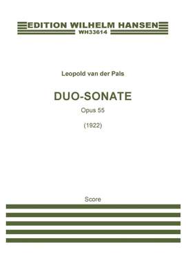 Leopold van der Pals: Duo-sonate, Op. 55