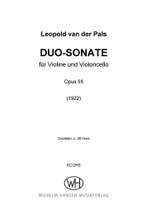 Leopold van der Pals: Duo-sonate, Op. 55 Product Image