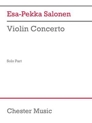 Esa-Pekka Salonen: Violin Concerto (solo part)