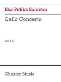 Esa-Pekka Salonen: Cello Concerto (solo part)