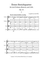 Leopold van der Pals: String Quartet no. 1 Op. 33 Product Image
