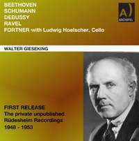 Walter Gieseking live in Rüdesheim