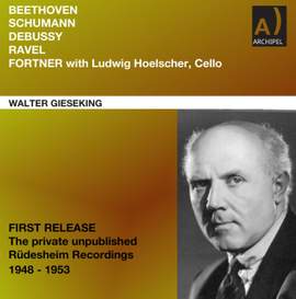 Walter Gieseking live in Rüdesheim