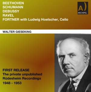 Walter Gieseking live in Rüdesheim