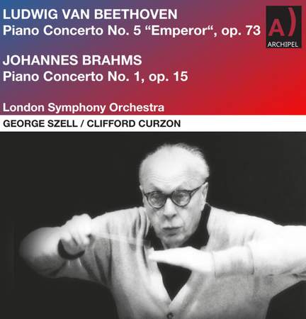 Clifford Curzon and George Szell Beethoven and Brahms Piano Concertos