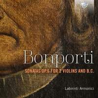 Bonporti: Sonatas Op.6 For 2 Violins and B.c.